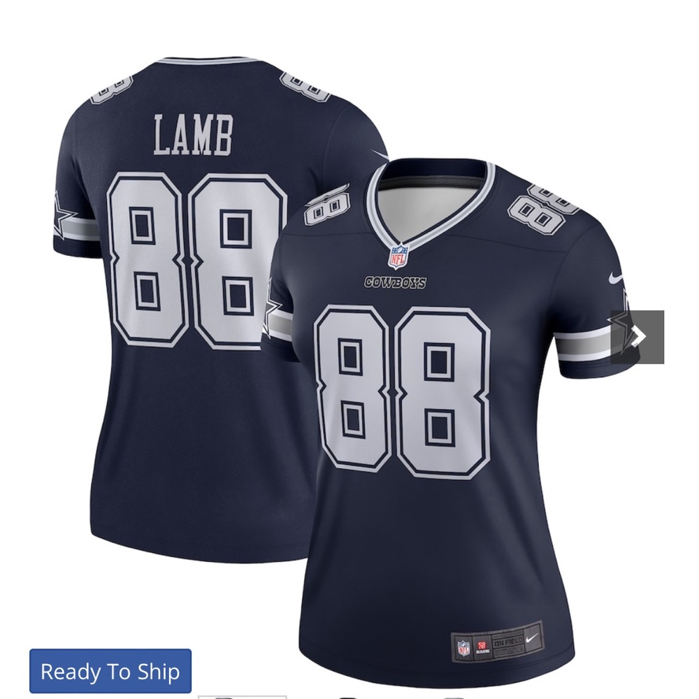 Women’s Dallas Cowboys CeeDee Lamb jersey
